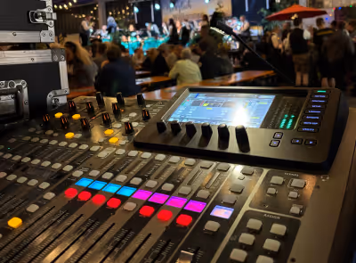 Tontechnik von HELU Eventtechnik